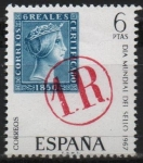 Stamps Spain -  Dia mundial del sello (Marca d´porteo)