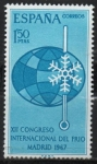 Stamps Spain -  Congreso internacional d´Frio