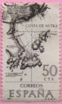 Stamps Spain -  Costa d´Nutka