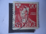 Stamps : Europe : Sweden :  Viktor Rydberg (!828-1995) Escritor,Político y Filosofo.
