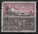 Stamps : Europe : Spain :  El Doncel, Catedral de Siguenza ( Guadalajara)