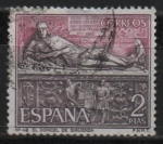 Stamps Spain -  El Doncel, Catedral de Siguenza ( Guadalajara)