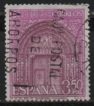 Stamps Spain -  Iglesia d´Santa Maria, Sanguesa (Navarra)