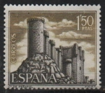 Sellos de Europa - Espa�a -  Castillos d´España (Pechafiel Valladolid)