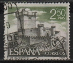 Stamps Spain -  Castillos d´España (Sobroso Pontevedra)