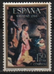 Stamps Spain -  Navidad (Nacimiento 1968)