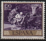 Stamps Spain -  El coleccionista d´estampas