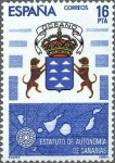 Sellos de Europa - Espaa -  2737 - Estatutos de Autonomía - Canarias