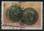 Stamps Spain -  XIX Centenario d´l´Legio VII Gemina, fundadora d´Leon (Moneda d´Galba)