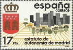 Stamps Spain -  2742 - Estatutos de Autonomía - Madrid
