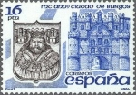 Stamps Spain -  2743 - MC aniversario de la ciudad de Burgos