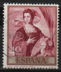 Stamps Spain -  Santa Ines