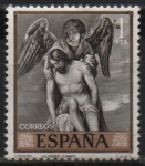 Stamps Spain -  Cristo y el Angel