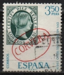 Stamps Spain -  Dia mudial d´sello ( Marca prefilatelia d´Corvera Santander)