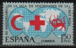 Stamps : Europe : Spain :  L aniversario d´l´Liga d´sociedades d´l´Cruz Roja