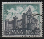 Stamps Spain -  Castillos d´España (Turegano Segovia