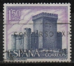 Stamps Spain -  Castillos d´España (Villalonso Zamora)