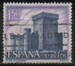 Stamps Spain -  Castillos d´España (Villalonso Zamora)