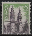 Stamps Spain -  Iglesia dl´Santa Maria la Redonda (Lugroño)