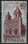 Stamps : Europe : Spain :  Convento d´Santo Domingo, Santiago d´Chile