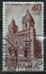 Stamps Spain -  Convento d´Santo Domingo, Santiago d´Chile