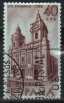 Stamps : Europe : Spain :  Convento d´Santo Domingo, Santiago d´Chile