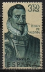 Stamps : Europe : Spain :  Pedro d´Valdivia