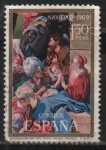 Stamps : Europe : Spain :  Navidad Adoracion d´l´Reyes)