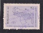 Stamps Venezuela -  Censo Nacional