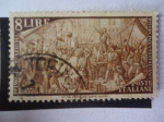 Stamps France -  Revolución 1848. Venecia 22-III-1848- Primer Aniversario del Risorgimento Italiano.
