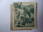 Stamps Japan -  Forestación - Diseño Industrial, (1948-1949)