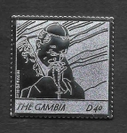 Stamps : Africa : Gambia :  2983 - Papa Juan Pablo II 