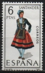 Stamps Spain -  Santander