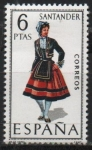 Stamps Spain -  Santander