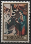 Stamps Spain -  La Anunciacion