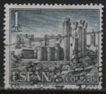 Stamps Spain -  Castillos d´España (Valencia d´Don Juan)