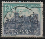 Stamps Spain -  Castillos d´España (Monterrey Verin Orense))