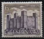 Stamps Spain -  Castillos d´España (Sadaba Zaragoza)