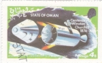 Stamps Oman -  AERONAUTICA- APOLO