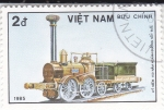 Stamps Vietnam -  150 aniversario.Tracción a Vapor