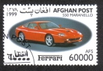 Stamps Afghanistan -  Ferrari 550 Maranello