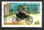 Stamps : Asia : Afghanistan :  Coches de carreras de época