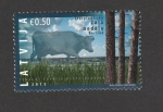 Stamps : Europe : Latvia :  Semana verde. Producción agrícola