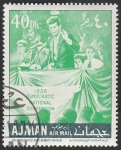 Stamps United Arab Emirates -  Ajman - 16 - 50 Anivº del nacimiento de John F. Kennedy