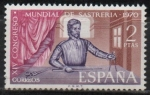Stamps Spain -  XIV Congreso Mundial d´Sastreria