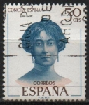 Stamps Spain -  Conchita Espina