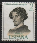 Stamps Spain -  ustavo Adolfo Becquer