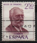 Sellos de Europa - Espa�a -  Miguel d´Uramuno