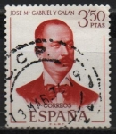 Stamps Spain -  Jose Maria Gabriel y Galan