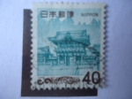 Stamps Japan -  Puerta de Yomei al Mausoleo de los Shoguns Tokugava, Nikko